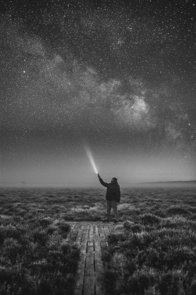 Monochrome nightscapes